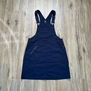 Title Nine Scout Overall Jumper Dress - Navy - Medium